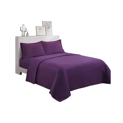 Imagen 2 del producto JUEGO DE SÁBANA DE POLAR 2 PLAZAS MORADO