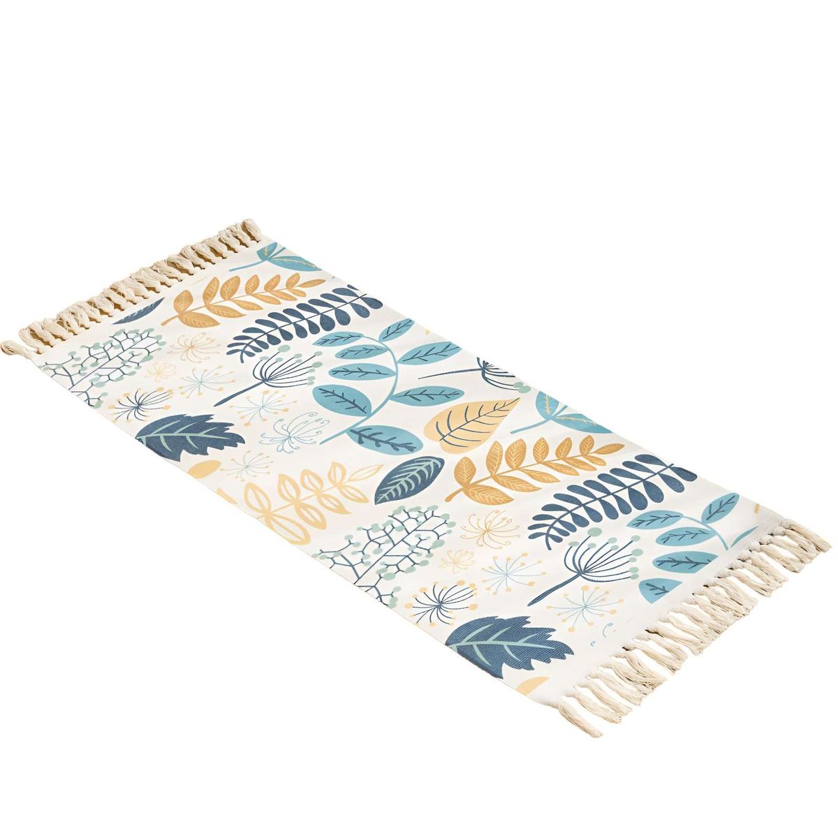 GENERICO - Alfombra de Lino 60x90 cm para Bajada de Cama  V8