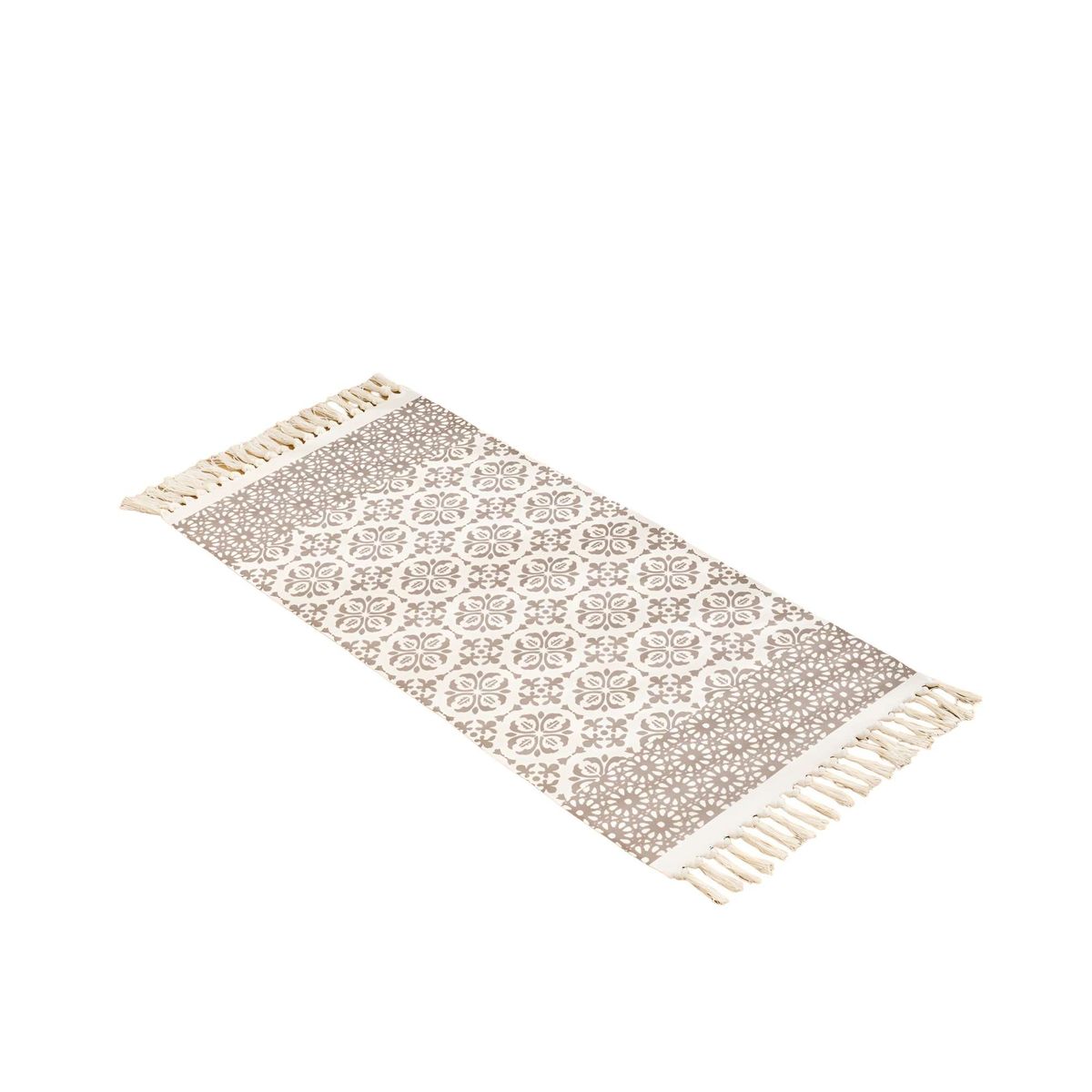 GENERICO - Set de 2 Alfombras de Lino 60x90 cm para Bajada de Cama  V16