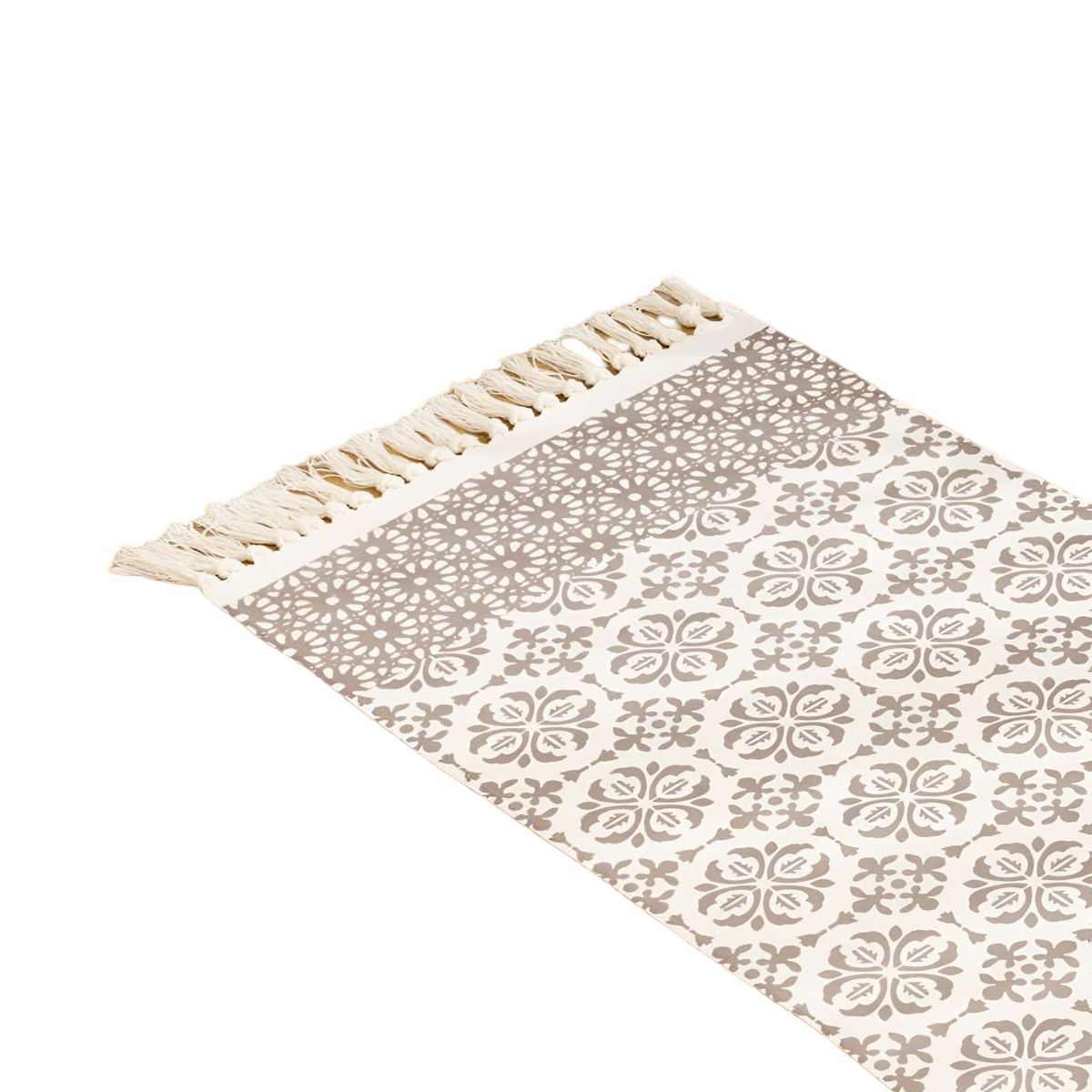 GENERICO - Set de 2 Alfombras de Lino 60x90 cm para Bajada de Cama  V16