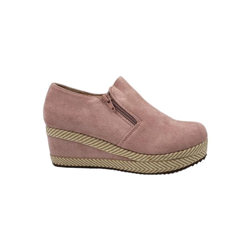 HERIEL - Zapato Panchita Rosa Mujer