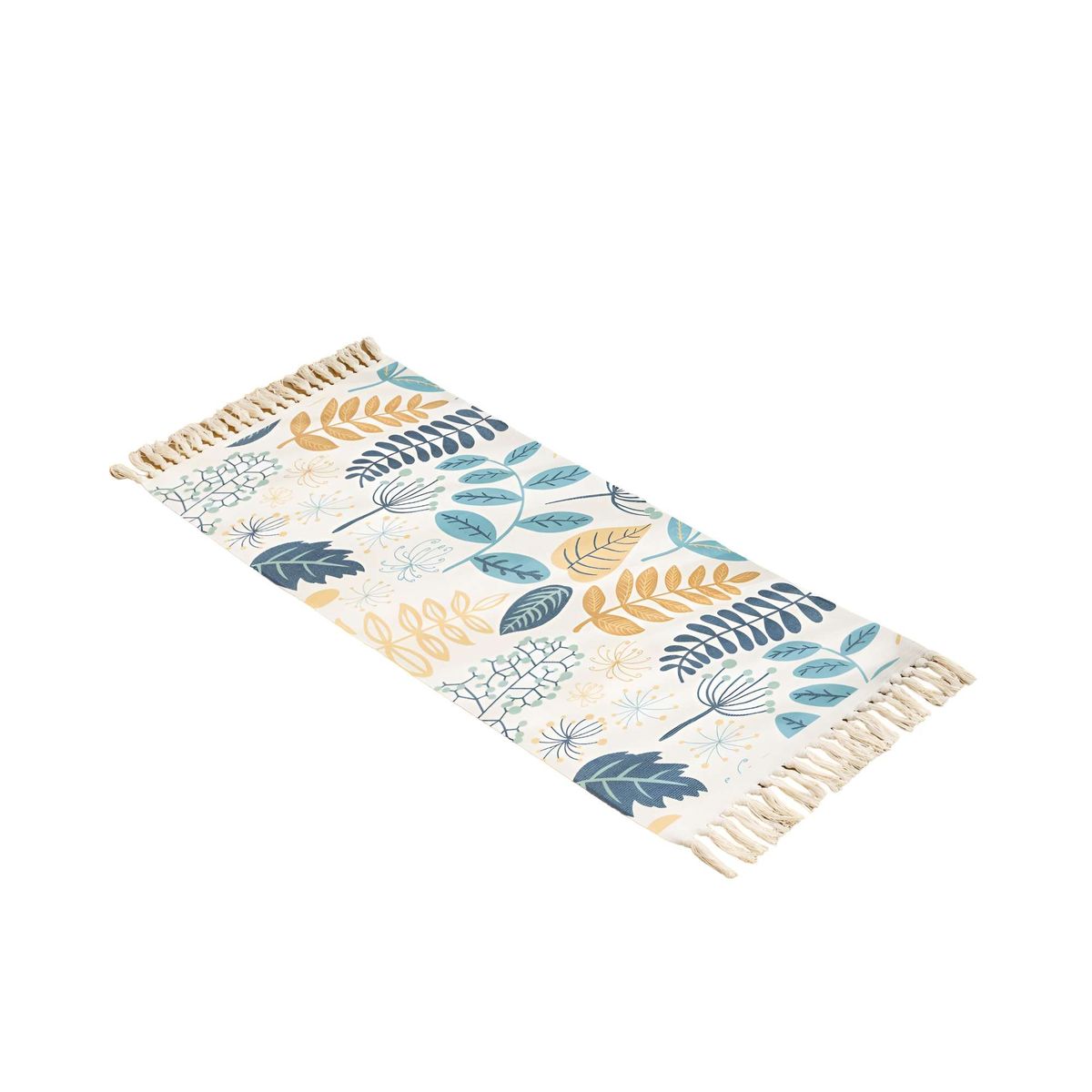 GENERICO - Set de 3 Alfombras de Lino 60x90 cm para Bajada de Cama  V8