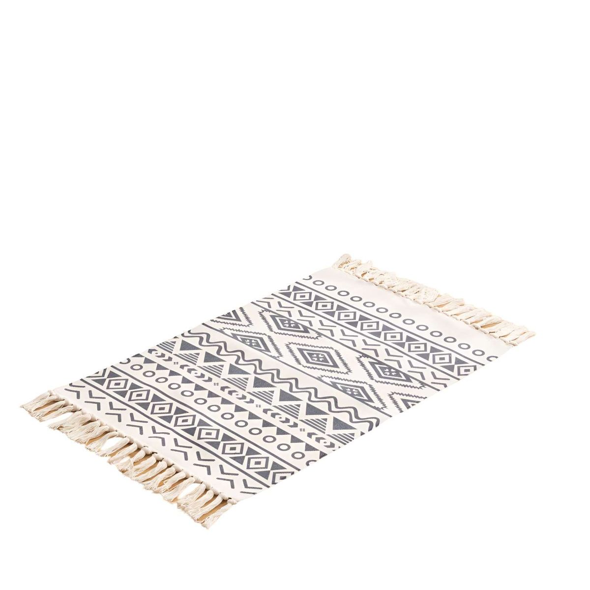 GENERICO - Set de 3 Alfombras de Lino 60x90 cm para Bajada de Cama  V17