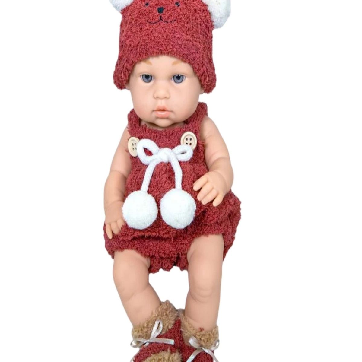 GENERICO - Bebe muñeca realista Baby So Lovely NIÑA 7n1