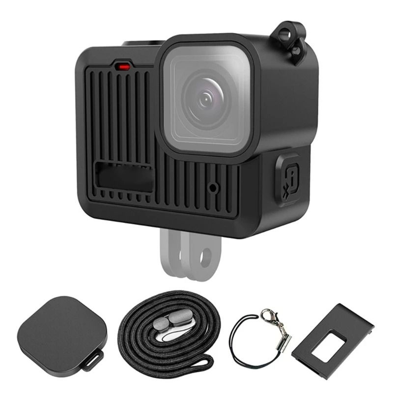 SHOOT - Funda Protectora Silicona Accesorios para GoPro Hero 4K 2024