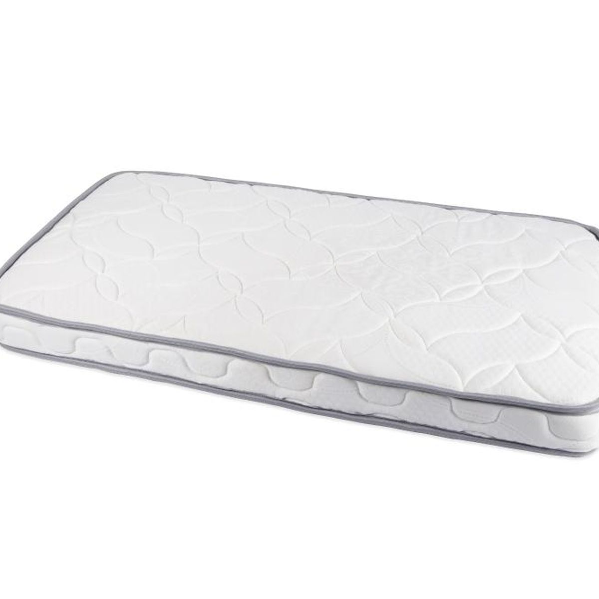 CRECE SEGURO - Colchón de Espuma medida 120x60 - Blanco