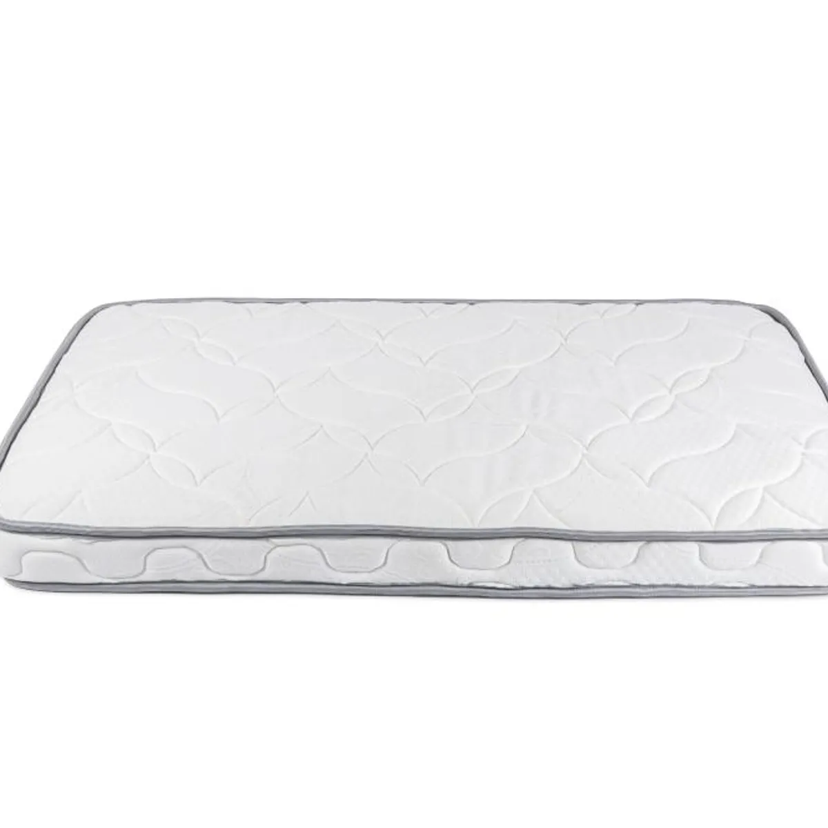 CRECE SEGURO - Colchón de Espuma medida 120x60 - Blanco