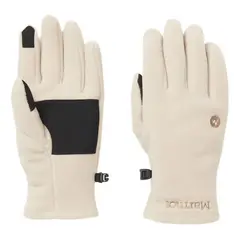 MARMOT - Guantes Unisex Rocklin Fleece Glove Crema