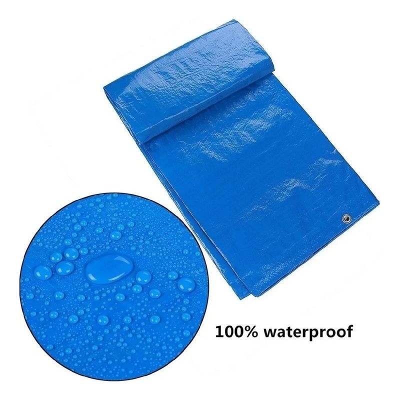GENERICO - Carpa Lona Funda Impermeable Multiuso 3 X 3 Metros