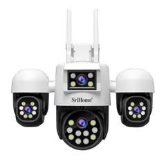SRICAM - Camara IP PTZ 4 en 1 4x2mp 1080p h.265 Wifi Srihome SH069