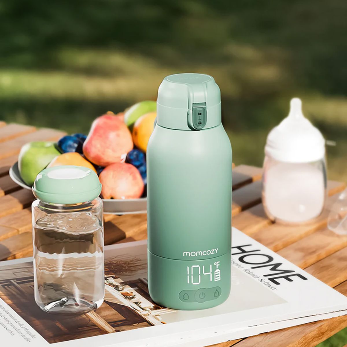 MOMCOZY - Calentador Portátil Leche y Agua