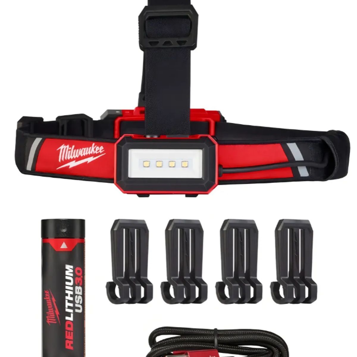 MILWAUKEE - Milwaukee Linterna Frontal Recargable Usb 600 Lm 2115-21