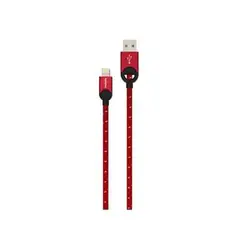 PHILIPS - Cable Lightning a USB de iPhone - Rojo
