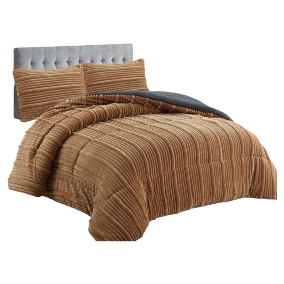 GENERICO - COBERTOR DE INVIERNO 2 PLAZA CON CHIPORRO