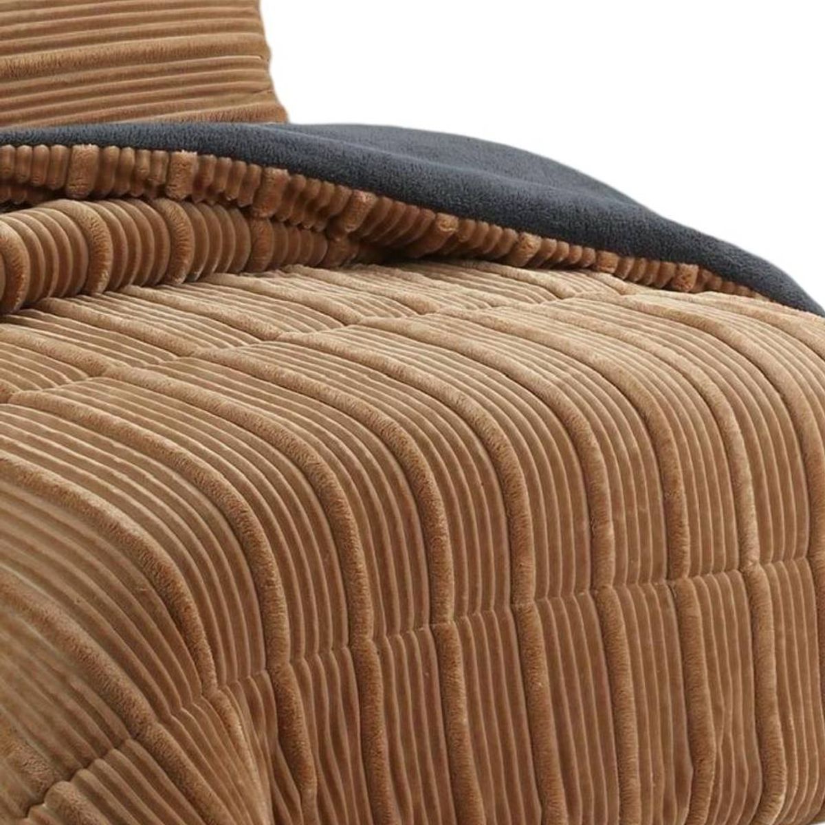 GENERICO - COBERTOR DE INVIERNO 2 PLAZA CON CHIPORRO