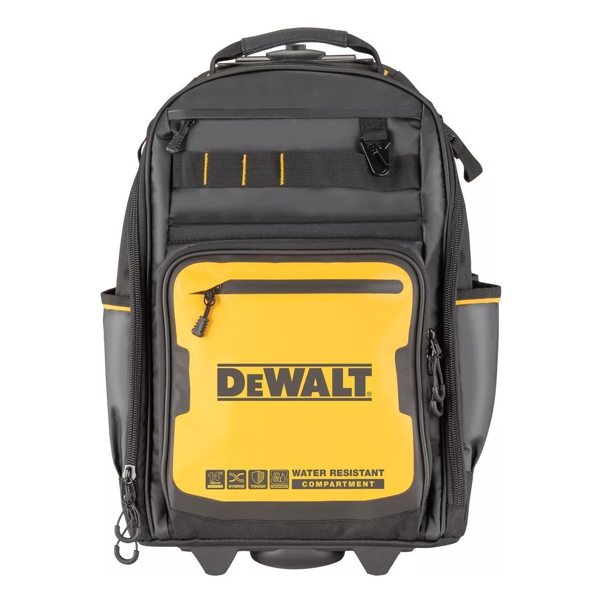 DEWALT - Mochila Profesional C/ruedas 46 Bolsillos Dwst560101.- E.o