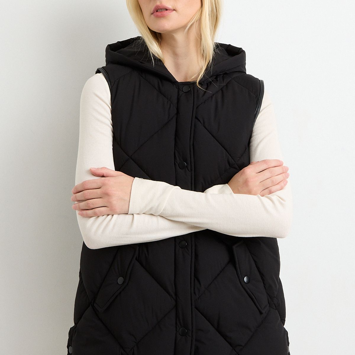 ASH - Parka Negro Mujer Ash