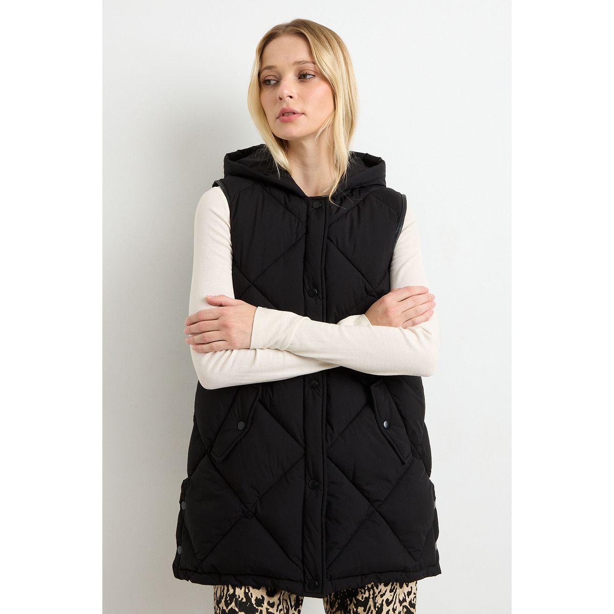 ASH - Parka Negro Mujer Ash