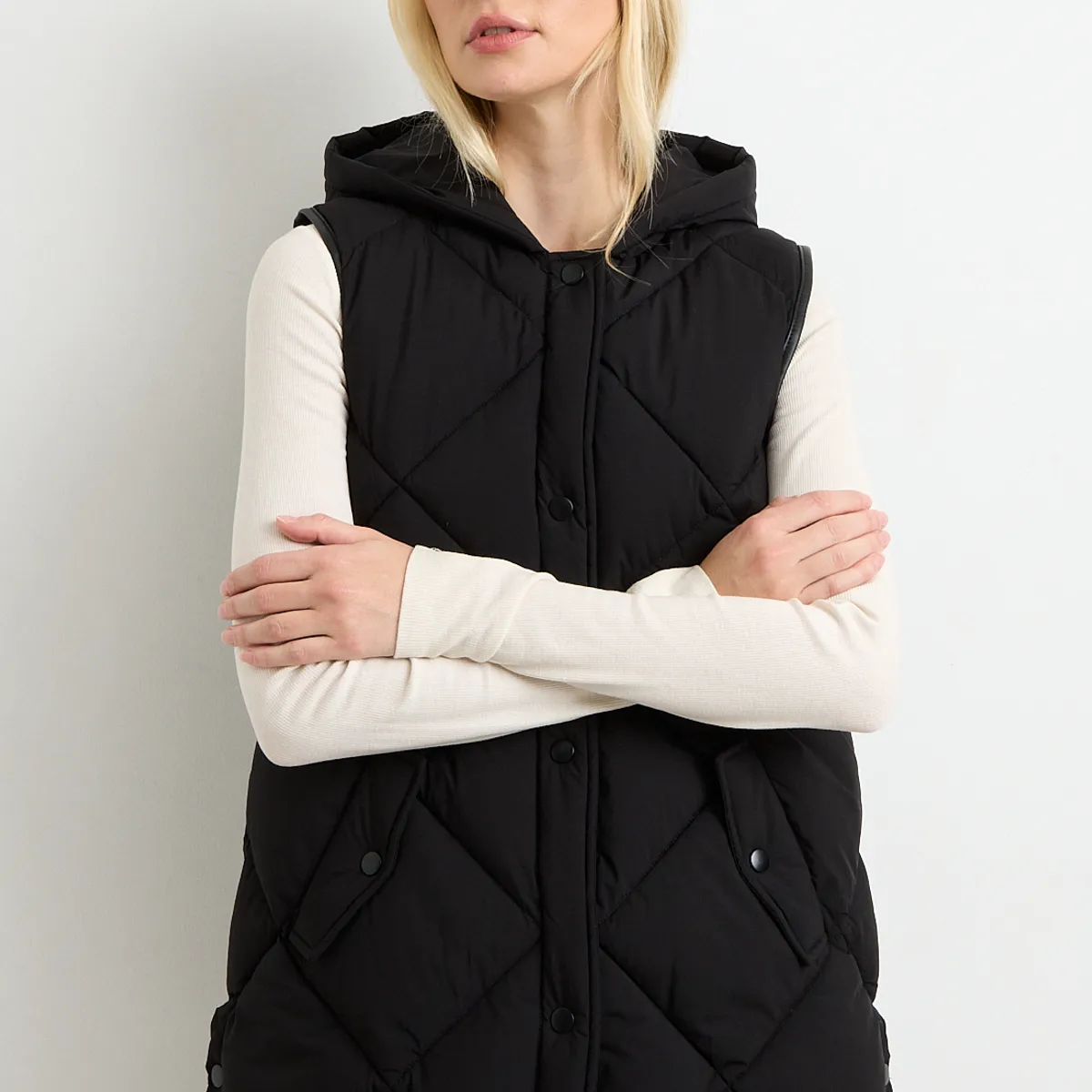 ASH - Parka Negro Mujer Ash