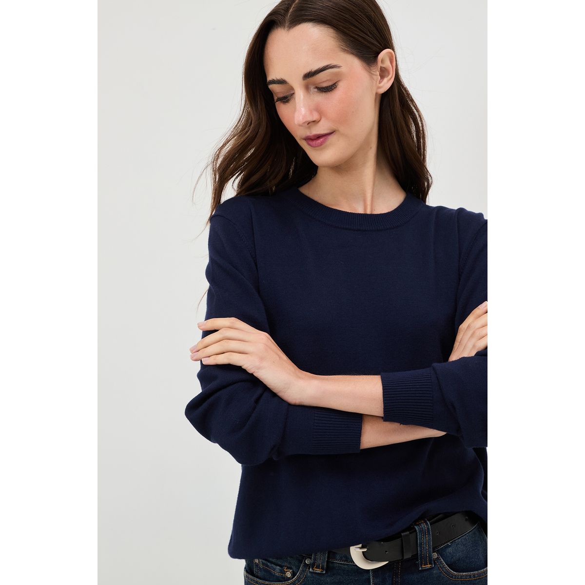 IO - Sweater Azul Marino Mujer Io