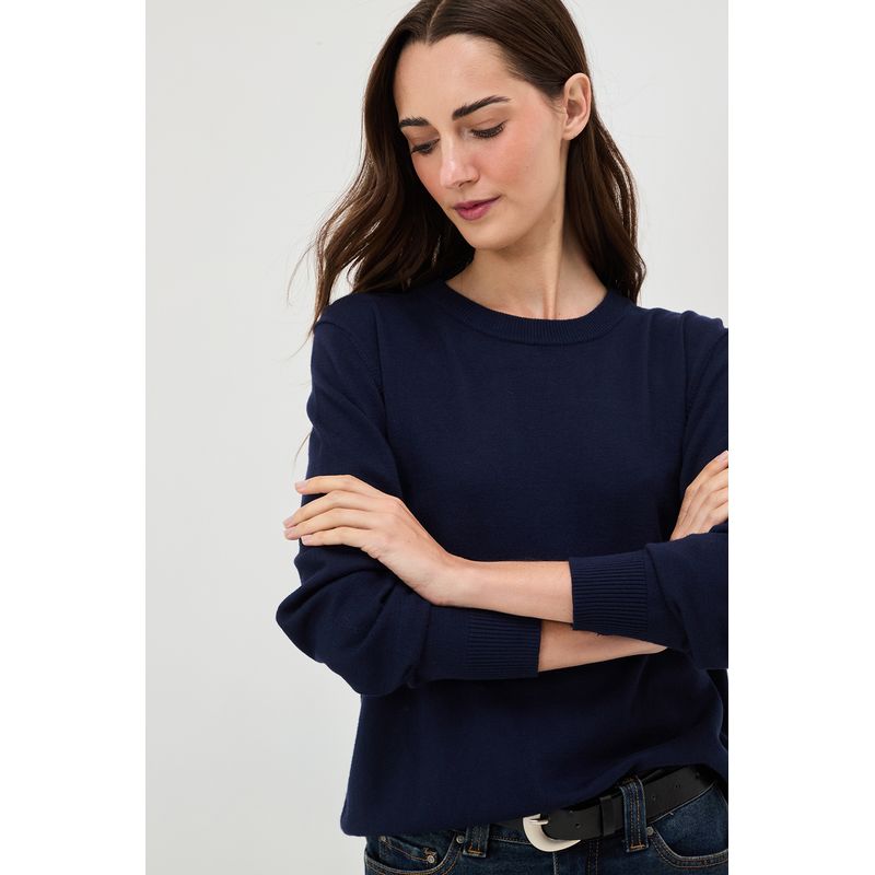 IO - Sweater Azul Marino Mujer Io