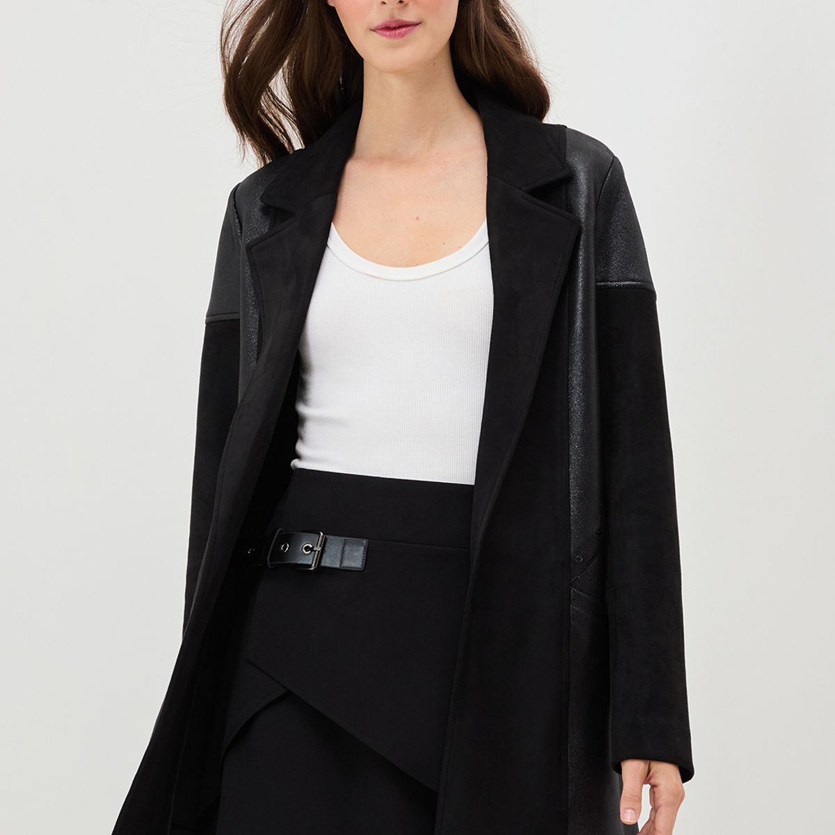 IO - Tapado Abierto Negro Mujer Io