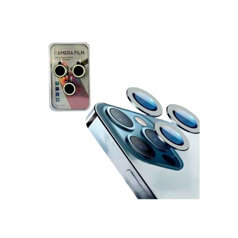 JOIGO - Protector de Lentes Para iPhone 14 Pro 14 Pro Max Fluor Blanco