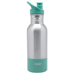 KEEP - Botella Metalica 600ml -CELESTE