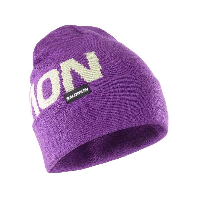 SALOMON - Gorro Hermitage Beanie Morado Salomon