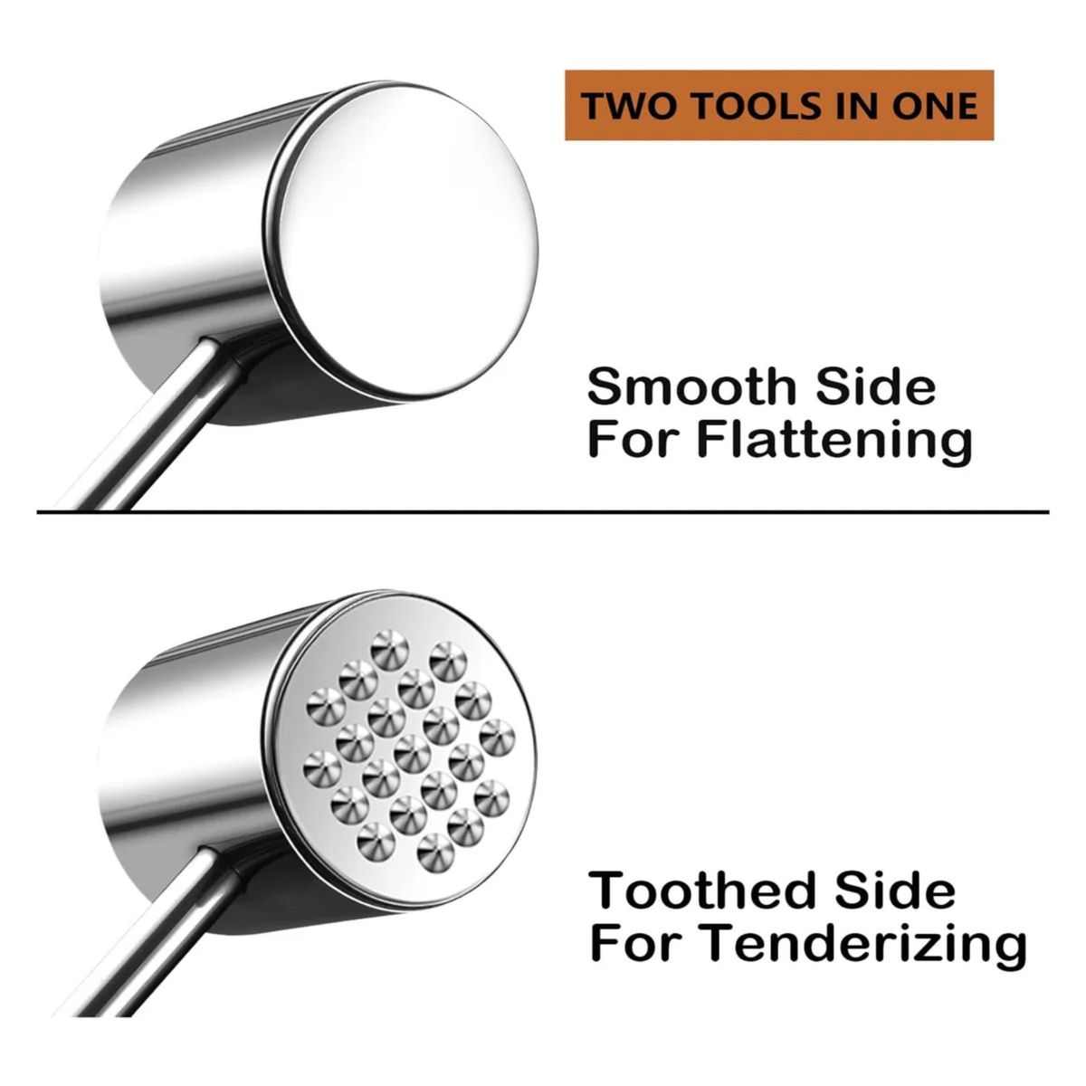 WENS - Ablandador De Carne  Martillo Para Carne 28cm