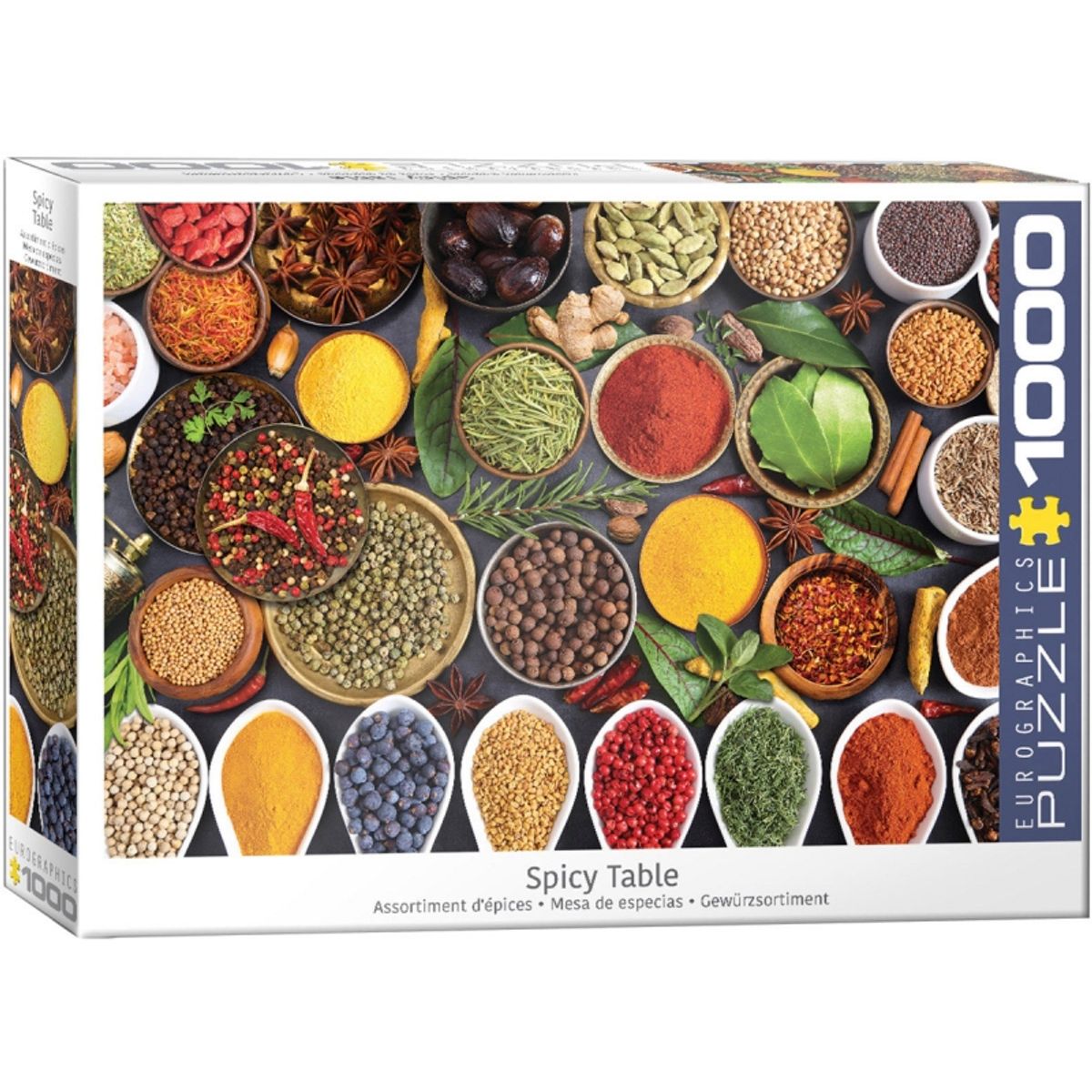 EUROGRAPHICS - EUROGRAPHICS 6000-5624 SPICY TABLE PUZZLE 1000 PIEZAS