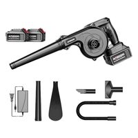 Sopladora Aspiradora Inalámbrica 2 Baterías 21V C01