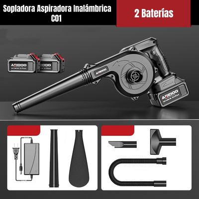 Imagen 2 del producto Sopladora Aspiradora Inalámbrica 2 Baterías 21V C01