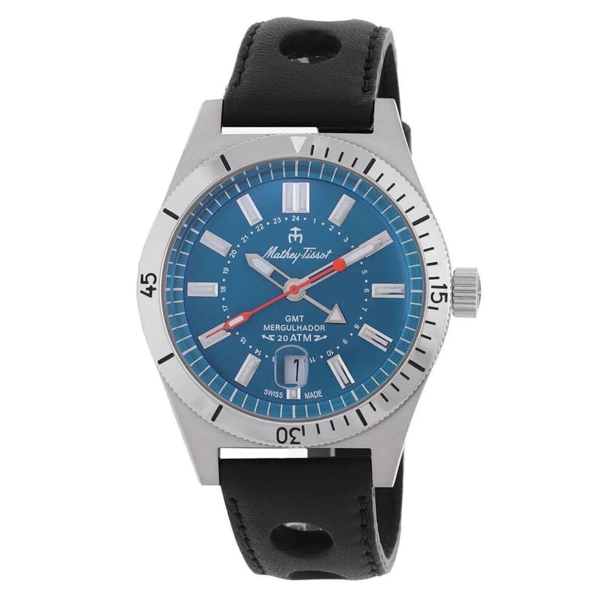 MATHEY TISSOT - Reloj Mathey-Tissot Hombre Mergulhador GMT MRGABU