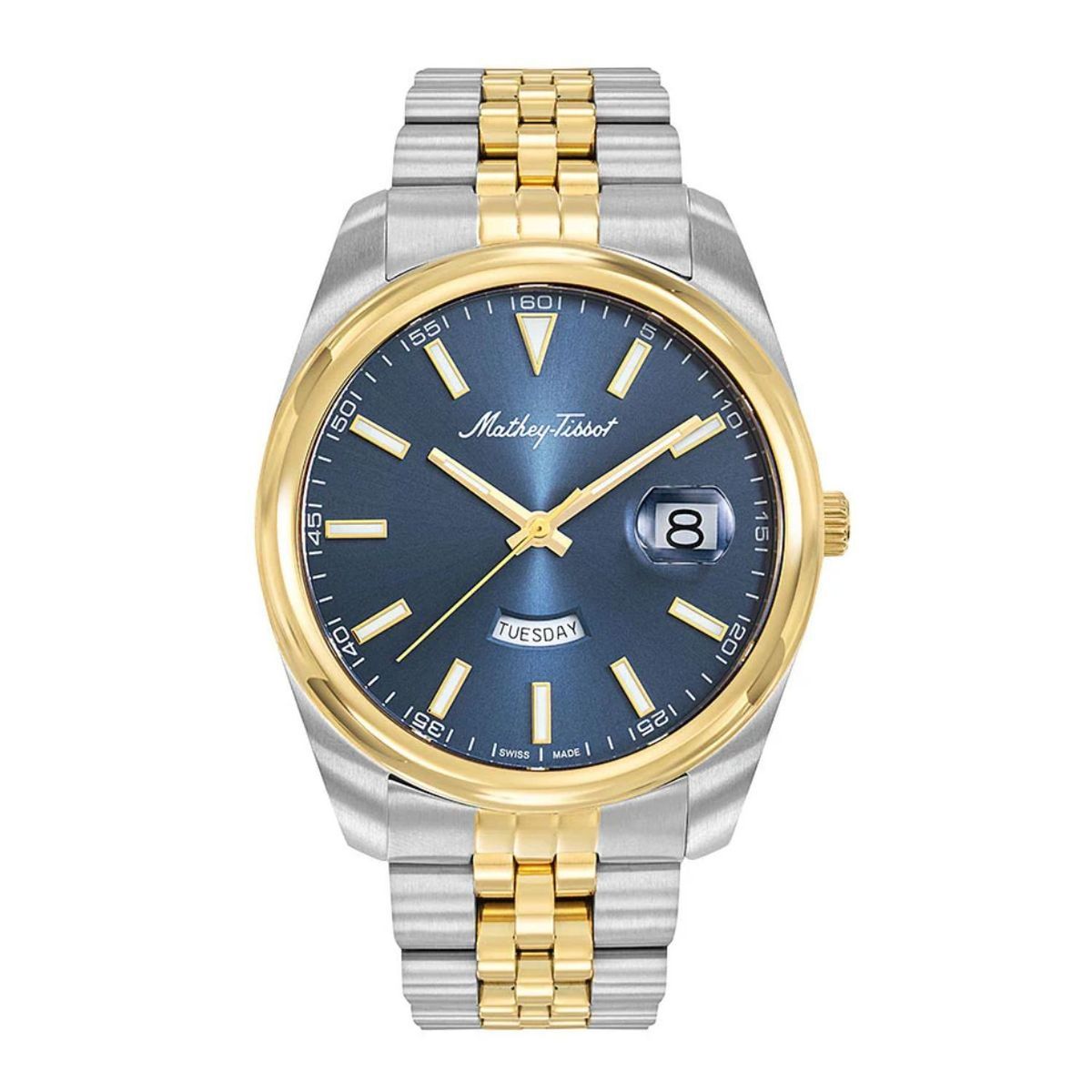 MATHEY TISSOT - Reloj Mathey-Tissot Hombre Mathy Day-Date H510BBU