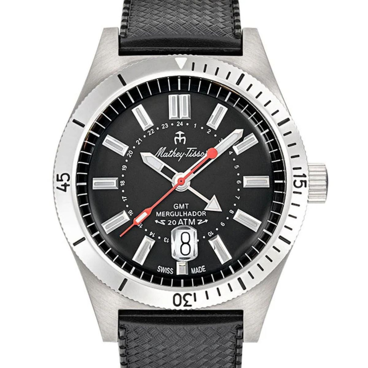 MATHEY TISSOT - Reloj Mathey-Tissot Hombre Mergulhador GMT MRGAN