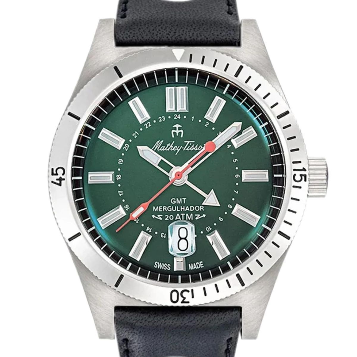MATHEY TISSOT - Reloj Mathey-Tissot Hombre Mergulhador GMT MRGAV
