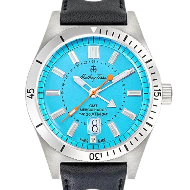 MATHEY TISSOT - Reloj Mathey-Tissot Hombre Mergulhador GMT MRGSK