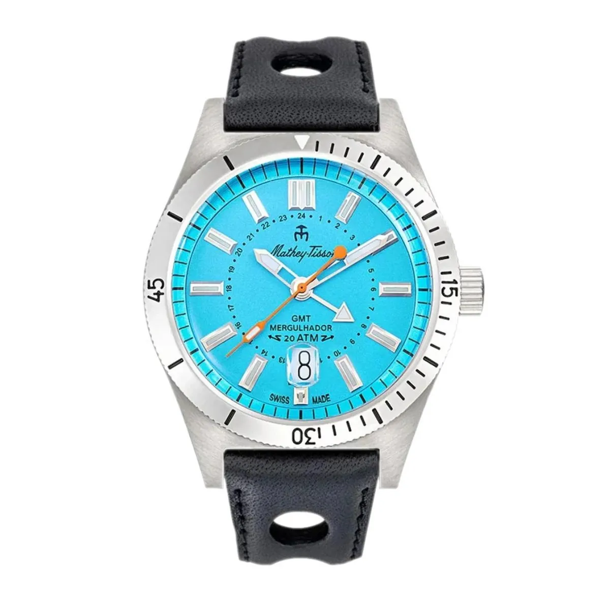 MATHEY TISSOT - Reloj Mathey-Tissot Hombre Mergulhador GMT MRGSK