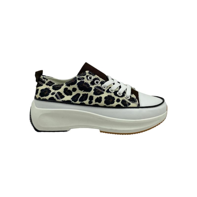 HERIEL - Zapatilla Print Plataforma Mujer