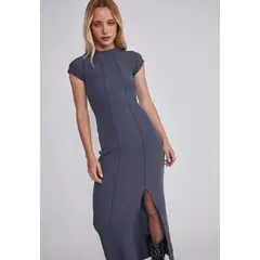 SIOUX - Vestido Mujer Largo Lavado Azul