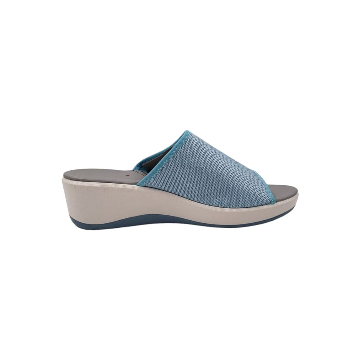 HERIEL - Sandalia Azul Plataforma Mujer