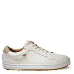 VEROZ - Zapatilla Hombre De Cuero Vecchio Blanco Véroz
