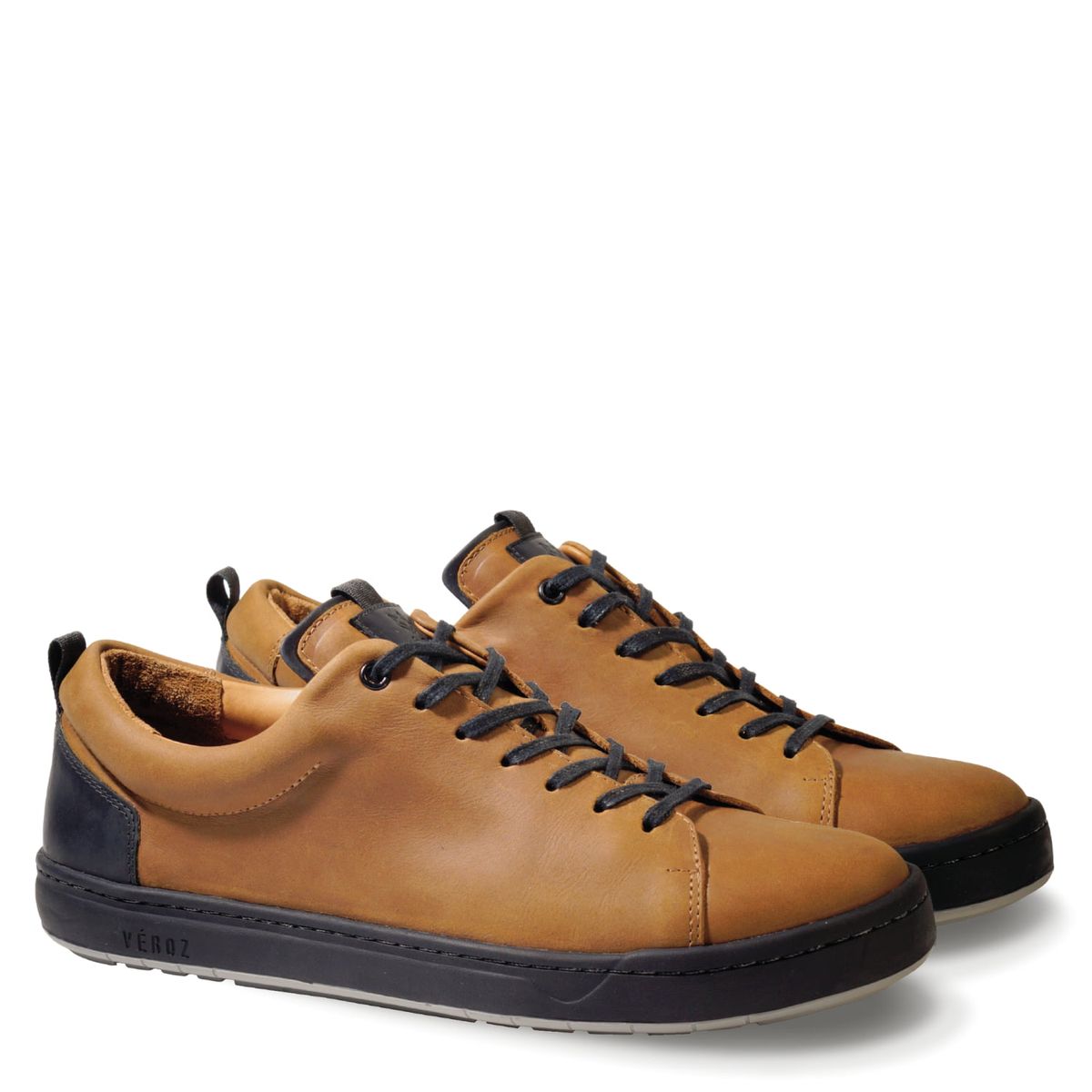 VEROZ - Zapatilla Hombre De Cuero Rialto Cafe Véroz