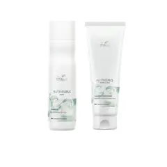 WELLA - Shampoo y Acondicionador para Rizos Nutri Curls 250 y 200 ml