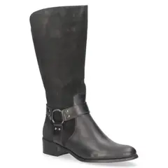 BRUNO ROSSI - Bota Casual Mujer Negro