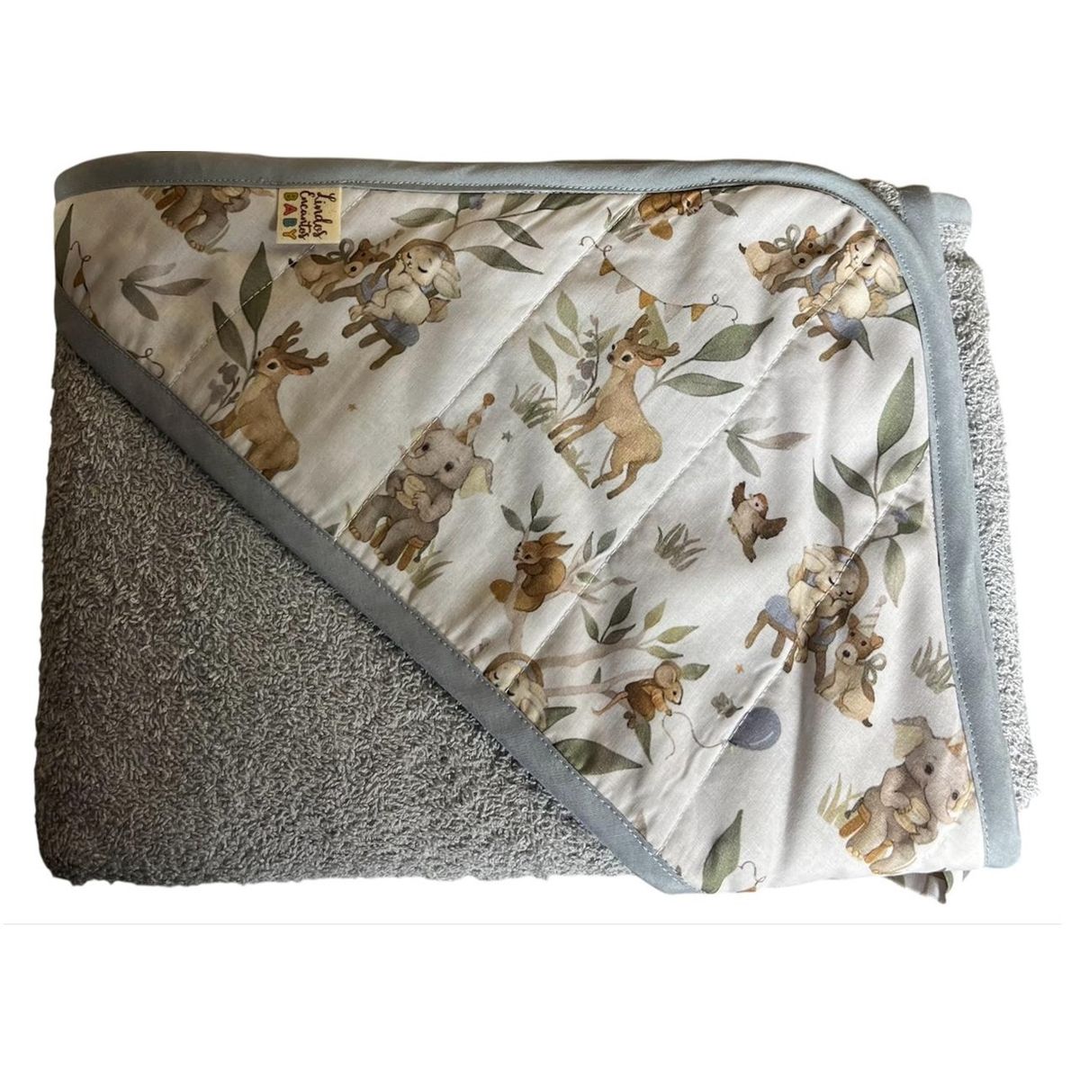 GENERICO - Manta De Baño Infantil Toalla Delantal Capucha Bebe Maternal