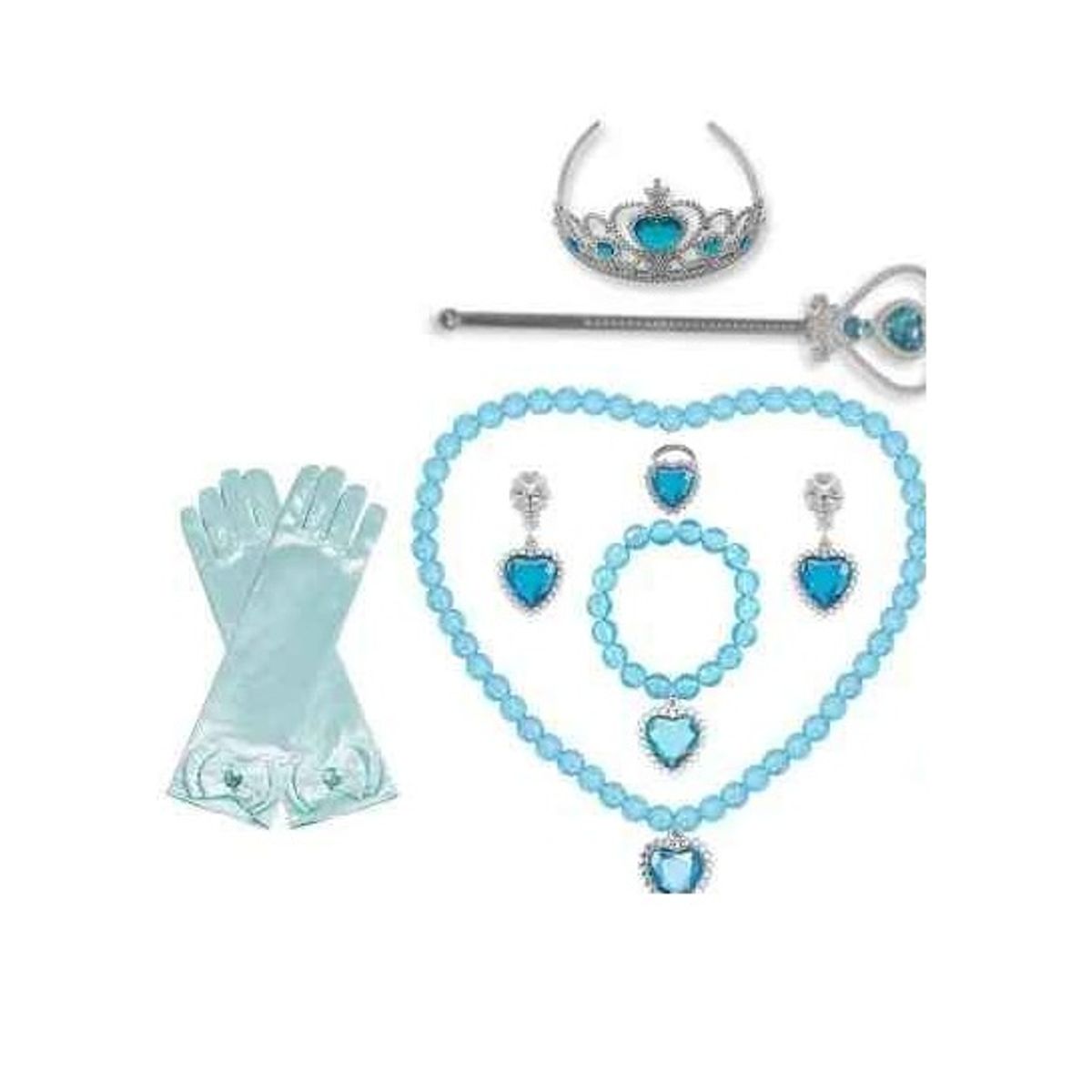 GENERICO - Set accesorios lindo de cosplay de princesa para niña