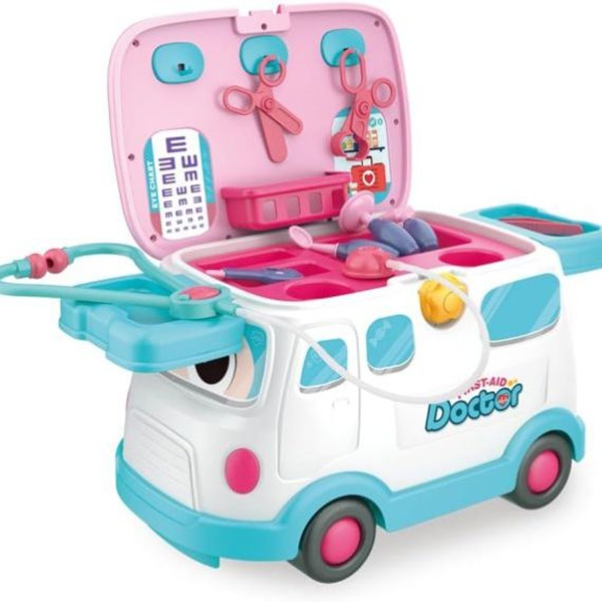 GENERICO - Correpasillos Creativo Bus 3 En 1 Para Niños Dr