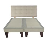 BASE CON RESPALDO GINEBRA 2 PLAZAS 150X190 CM